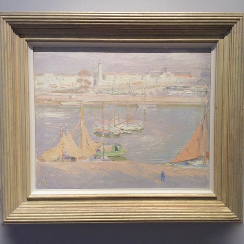 Sir William Nicholson, La Rochelle, the Harbour (1939) from Jenna Burlingham Fine Art at LAPADA 2015