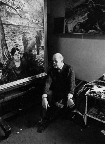 Photograph of Carel Weight.