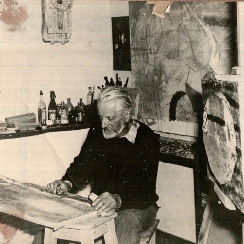 Photograph of Peter Potworowski, c 1950
