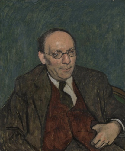 Portrait of Robert Buhler, painted by Barnett Freedman, c 1947