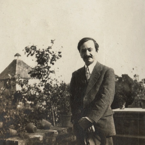 Photograph of Simon Bussy, taken by Lady Ottoline Morrell, 1920