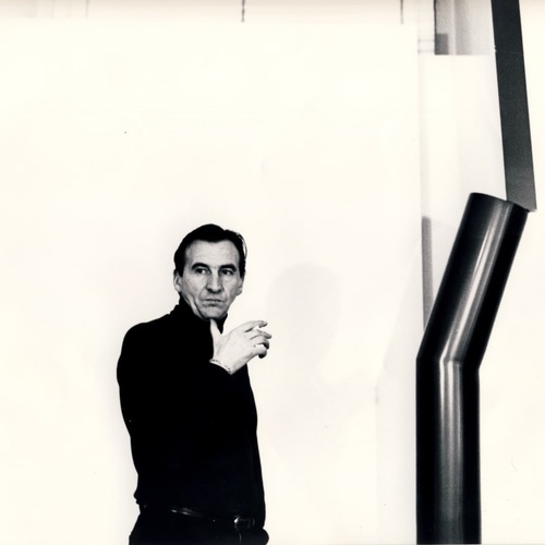 Photo of William Turnbull by Kim Lim