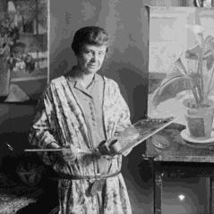 Photograph of Nan Youngman. (Photograph by Harris & Ewing, photographer, Lib of Congress).