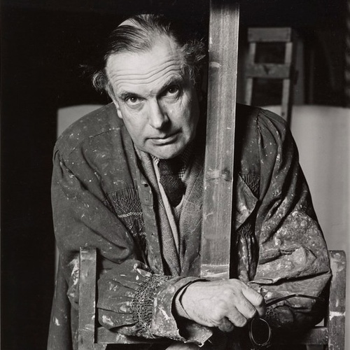 Photograph of Earl Haig in his studio