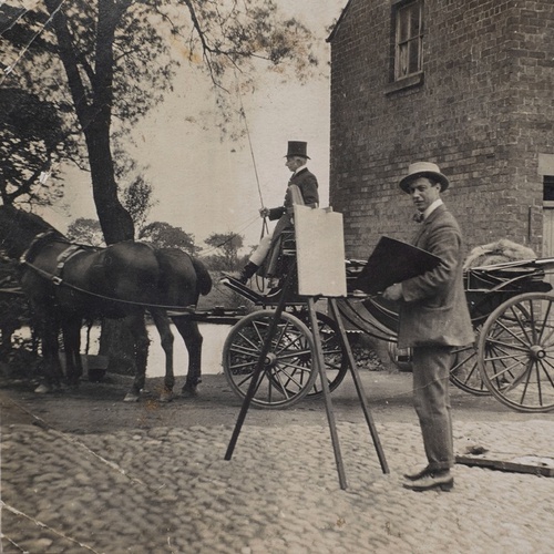 Photograph of Alfred Munnings, date unknown