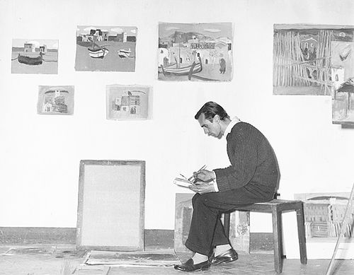 Photograph of David McClure, Sicily, 1956