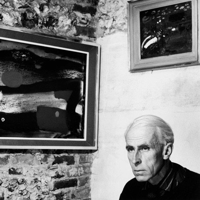 Photograph of John Piper, 1972