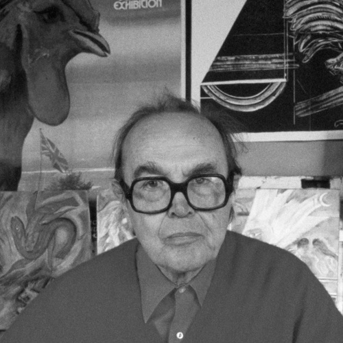 Photograph of Michael Rothenstein, date unknown