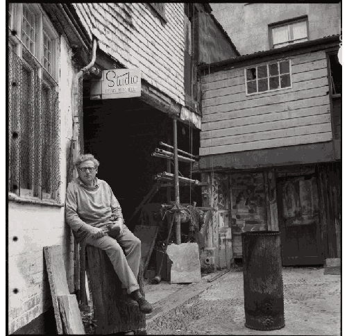 Denis Mitchell in St Ives, Cornwall