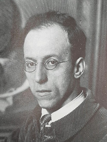 Photograph of Bernard Meninsky, 1926
