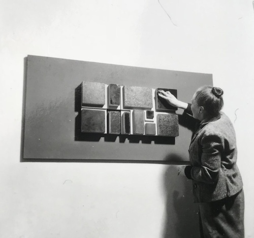 Photograph of Mary Martin from the Tate Catalogue, 1984