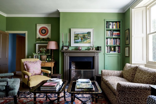 House & Garden: Rita Konig interior features Rothenstein and O'Casey