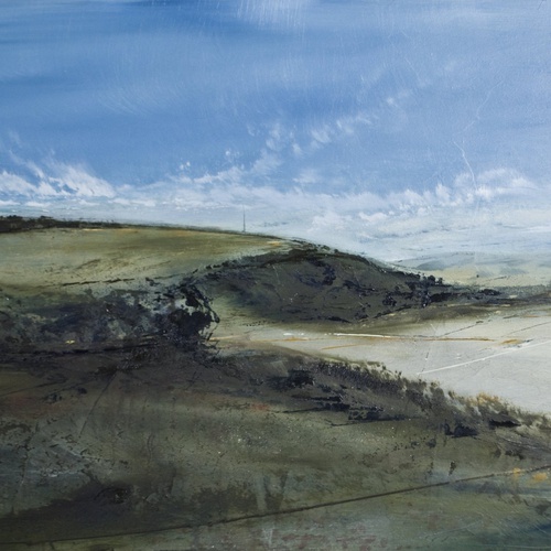 Jane Skingley, Cottington Hill from Hannington, 2011