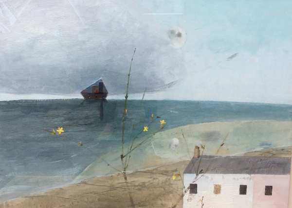 Keith Purser Winter Journey oil and sand on board 56 x 76cm £6,500