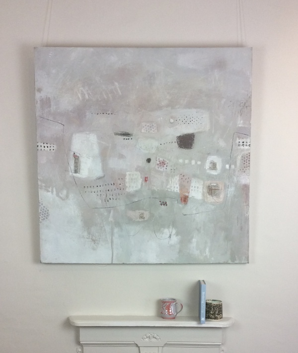 Jenny Lock Nothing Stays the Same oil on canvas 90 x 90cm £3,800