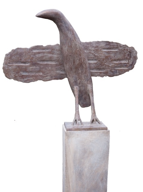 Christopher Marvell Watching Seabird bronze, edition of fie 35 x 38cm £4,000