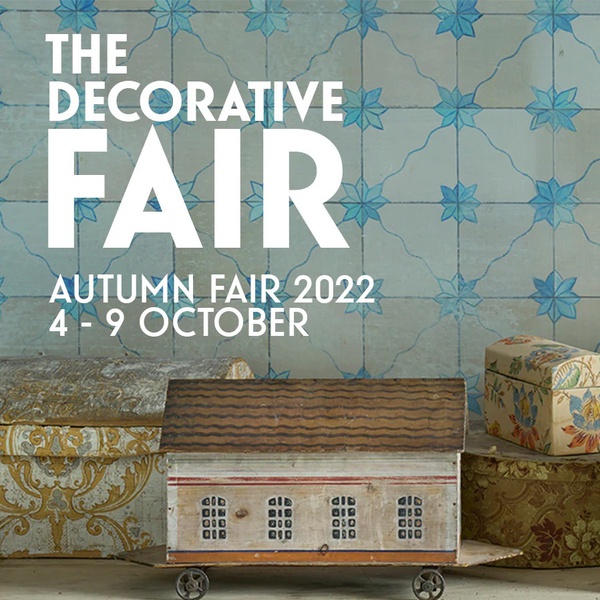 Decorative Fair, Autumn 2022, Battersea (Stand B13)