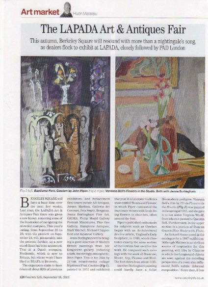 Country Life, LAPADA Feature