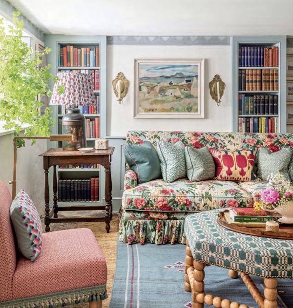 Elizabeth Hay interior featuring painting by William George Gillies