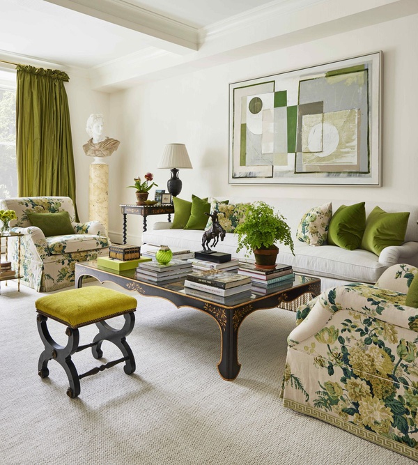 Cece Bardfield Thompson interior featuring prints by William Turnbull and painting by Daisy Cook - Veranda