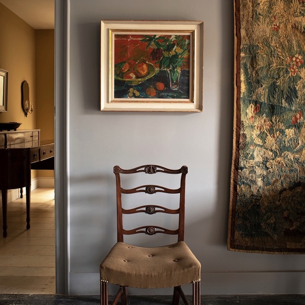 Max Rollitt interior featuring painting by Roger Marcel Limouse