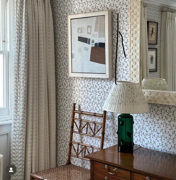 Steph Hill interior featuring painting by Philip Jones