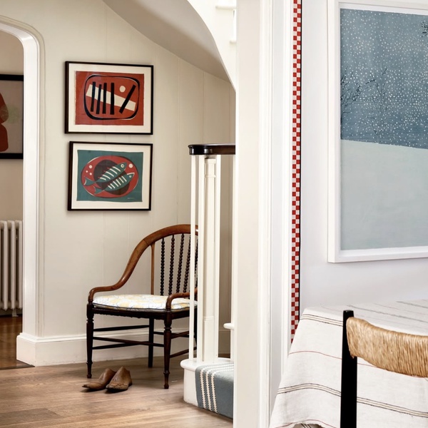 Instagram: Studio Atkinson interior features Porthia screenprints